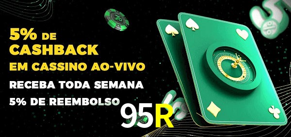 Promoções do cassino ao Vivo 95R